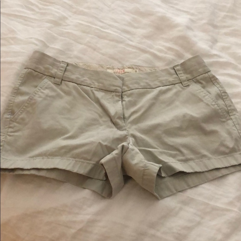 Khaki shorts JCrew